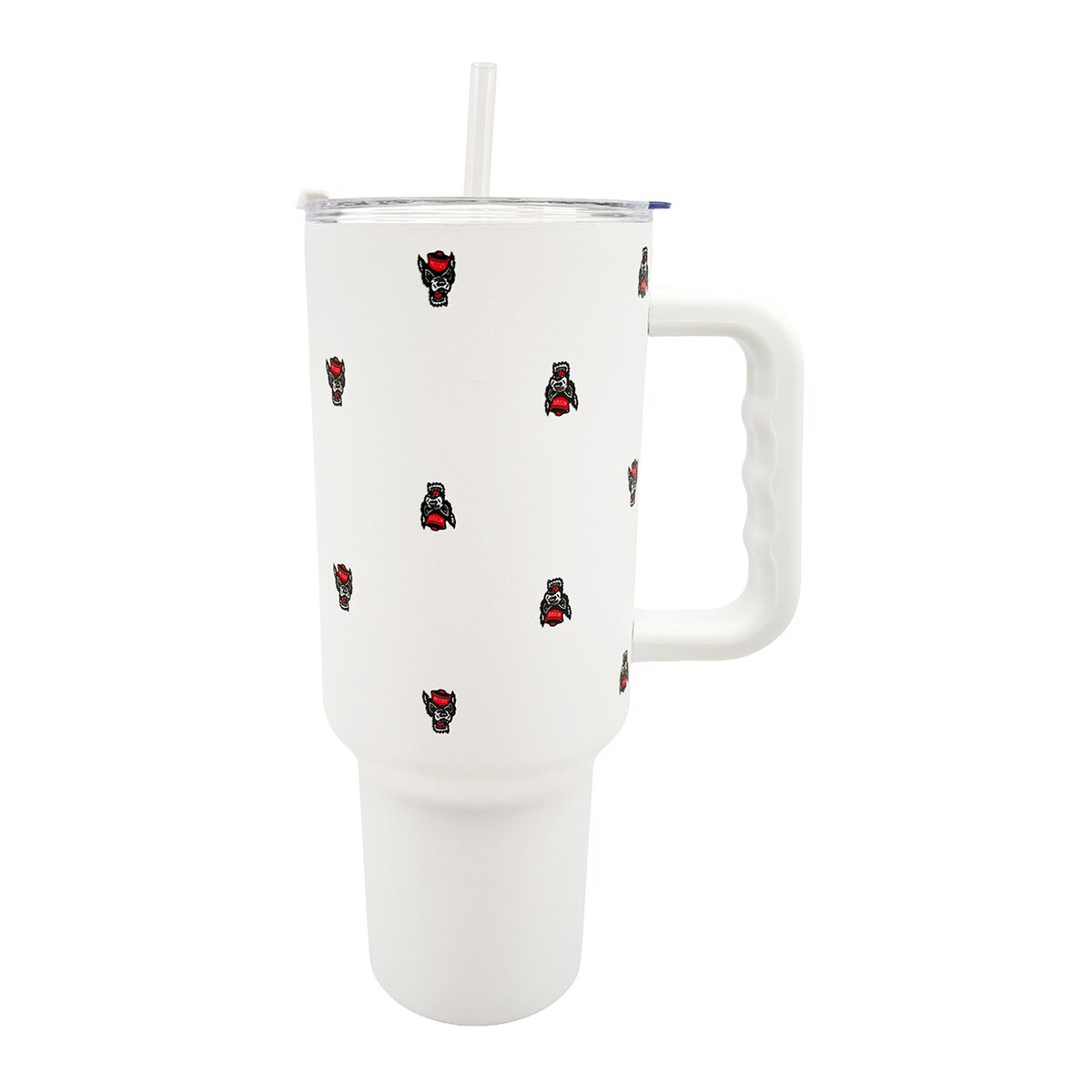40oz Travel Tumbler - White with Re